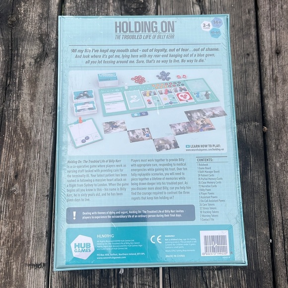 Holding On The Troubled Life Of Billy Kerr / New Sealed / Hub Games / 2018 - Picture 4 of 6